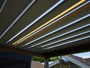 Pergola bioclimatique 7x4m