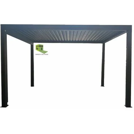 pergola bioclimatique kit 4x3m store