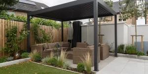 peut installer pergola bioclimatique 1 seul pied